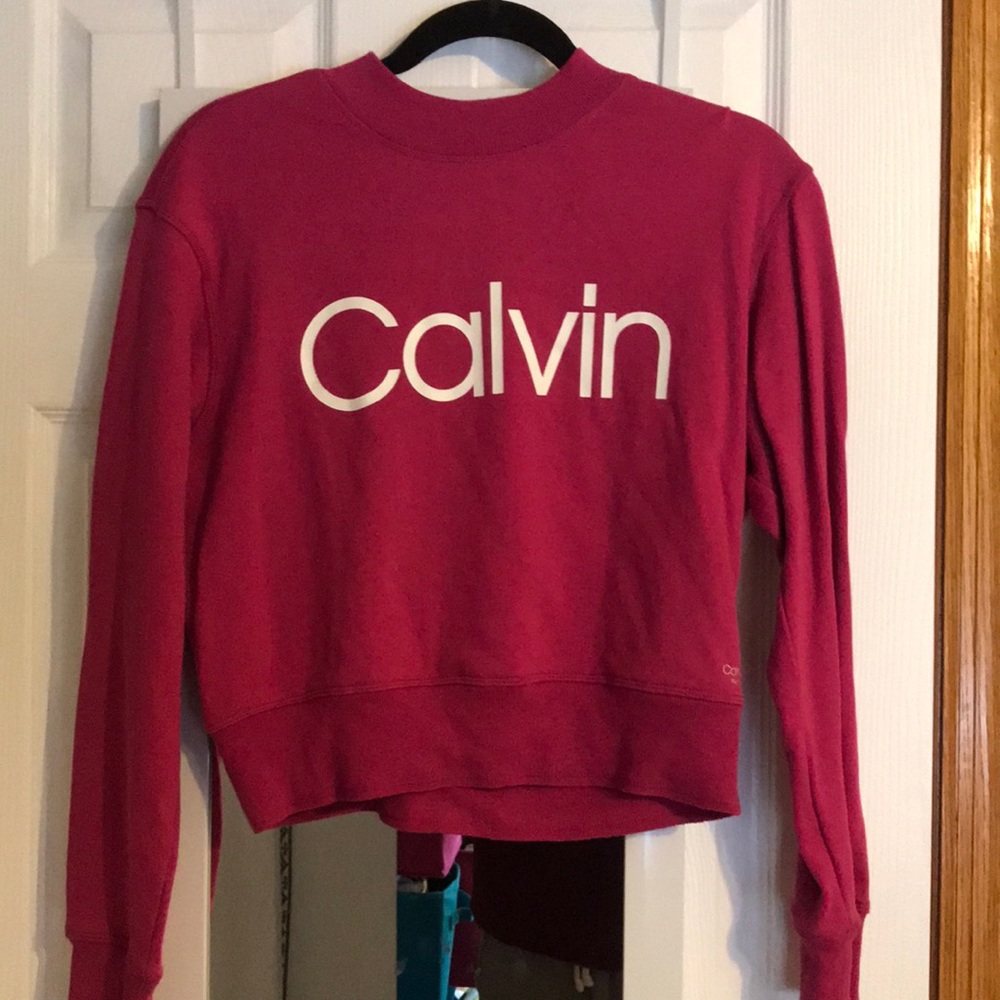 Calvin Klein crop sweatshirt